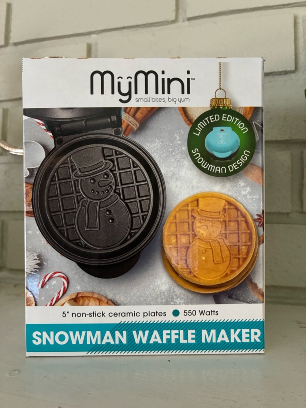 MyMini Snowman Waffle Maker - Limited Edition